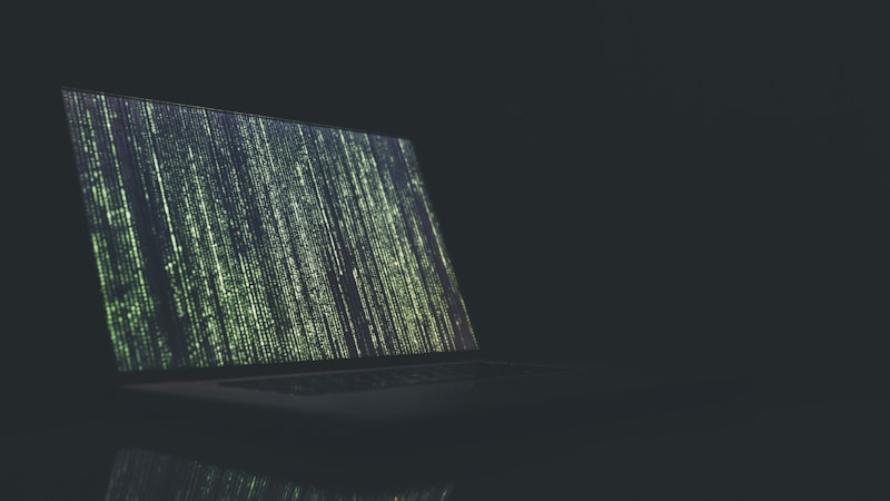 Cybersecurity concept showing a phishing email intercepting BPAY payment details
